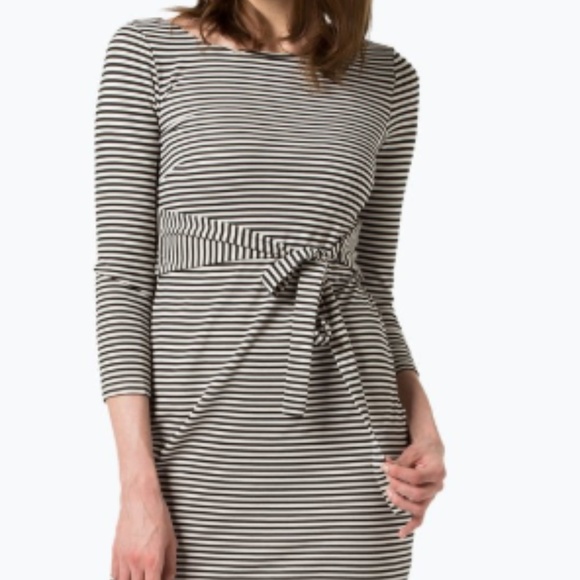 WEEKEND MAXMARA - Aprilia Striped Women's Dress - Picture 5 of 6